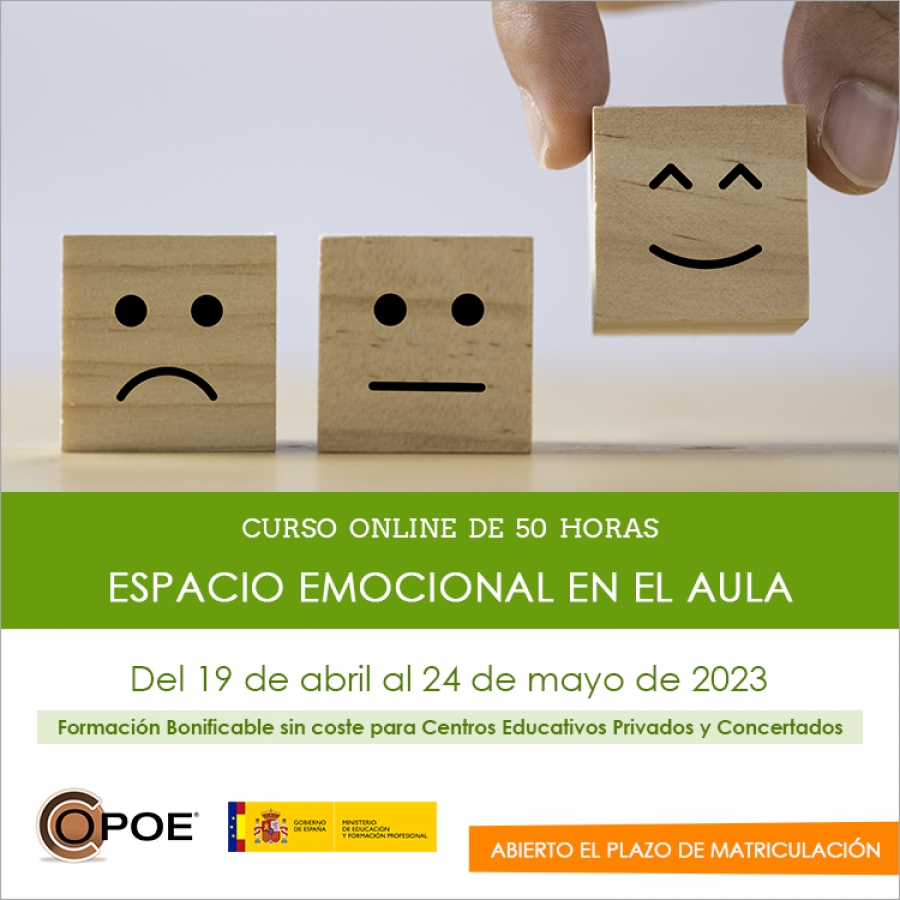 Curso de COPOE «Espacio emocional en el aula”